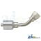 A & I Products Din Light 24 Seat 45 Female Swivel O-Ring 5 x1 x1 A-F-DL4506-12-18-W - alternate 2